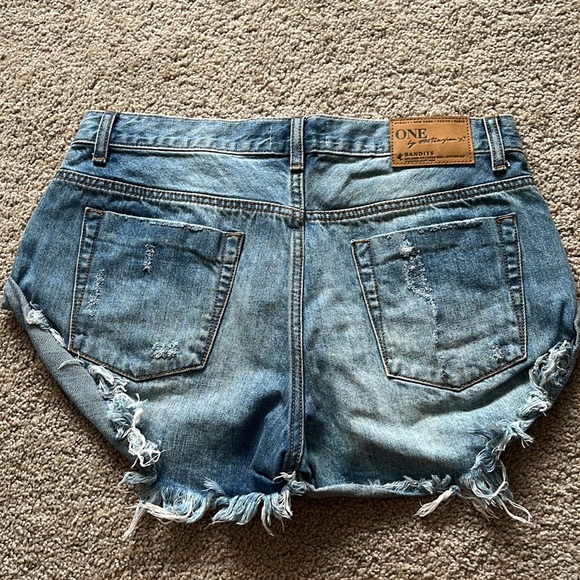 COPY - OCEAN BANDITS DENIM SHORT - ONE TEASPOON - Picture 2 of 6
